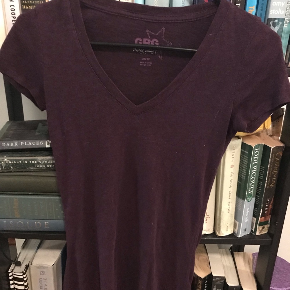 purple boyfriend tee! 🌸😈